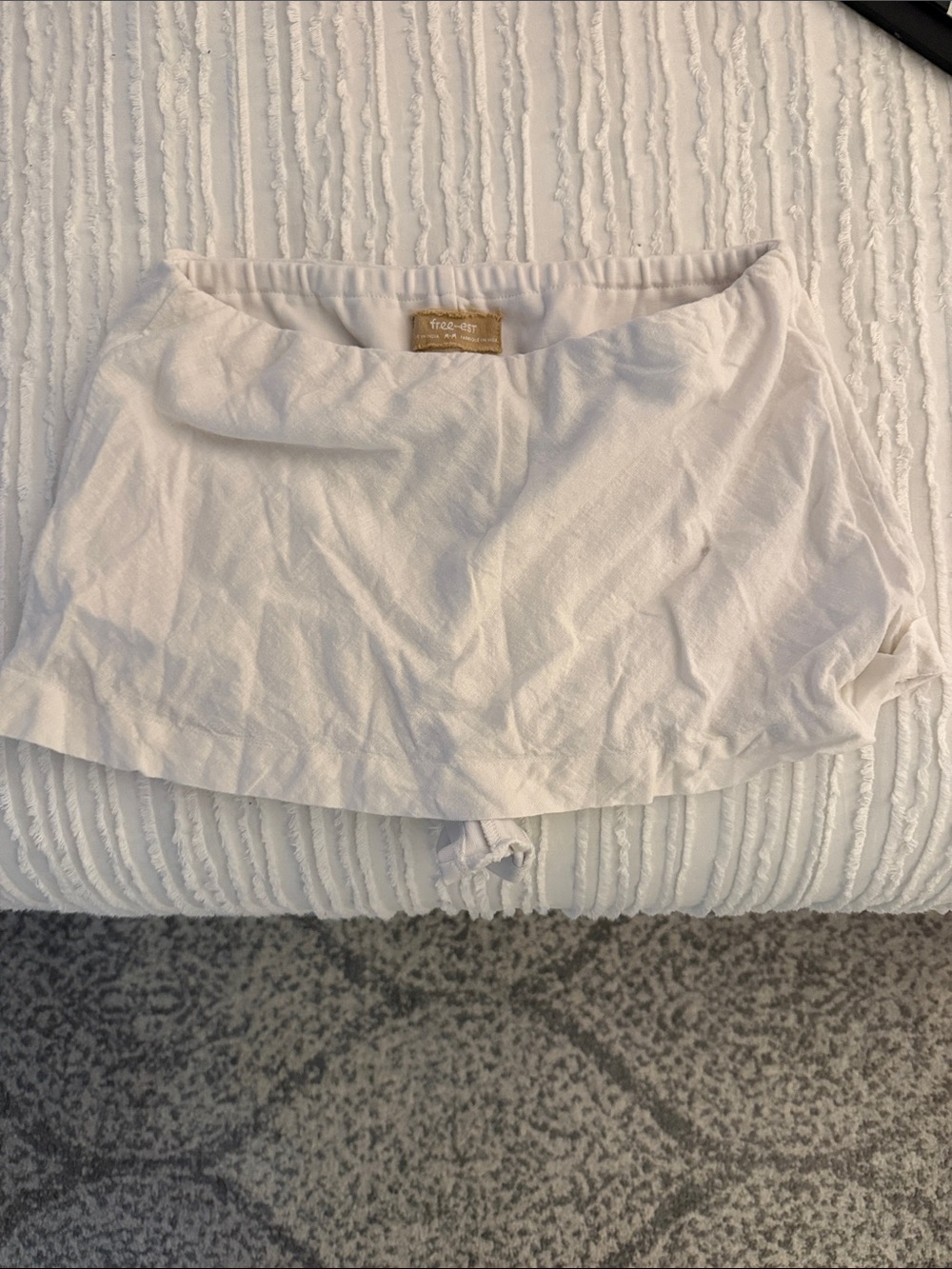 Free People White skirt